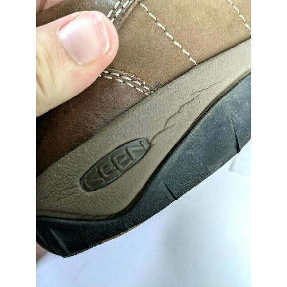 Keen Women’s Size 10 US Presidio Hiking Shoe Bootie Walking Brown Tan Lace Up - Picture 6 of 12